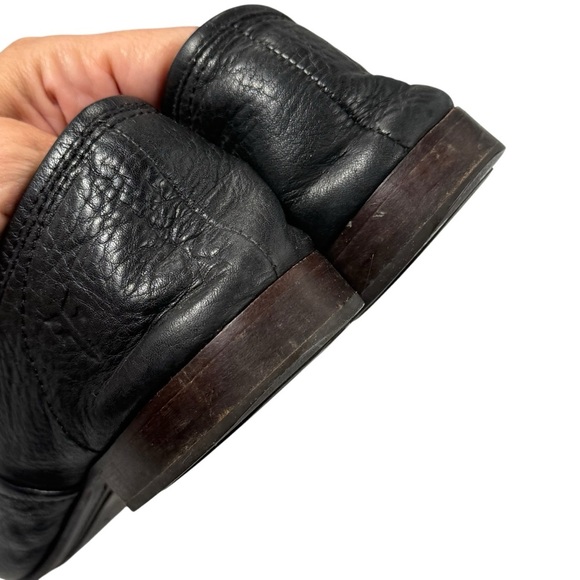 Frye Terri slip on penny loafer flat leather size 7.5 - Picture 6 of 9